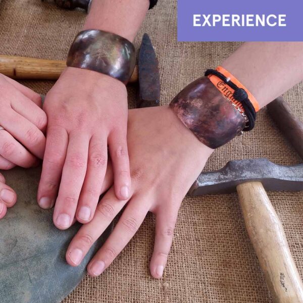 copper bangle workshop