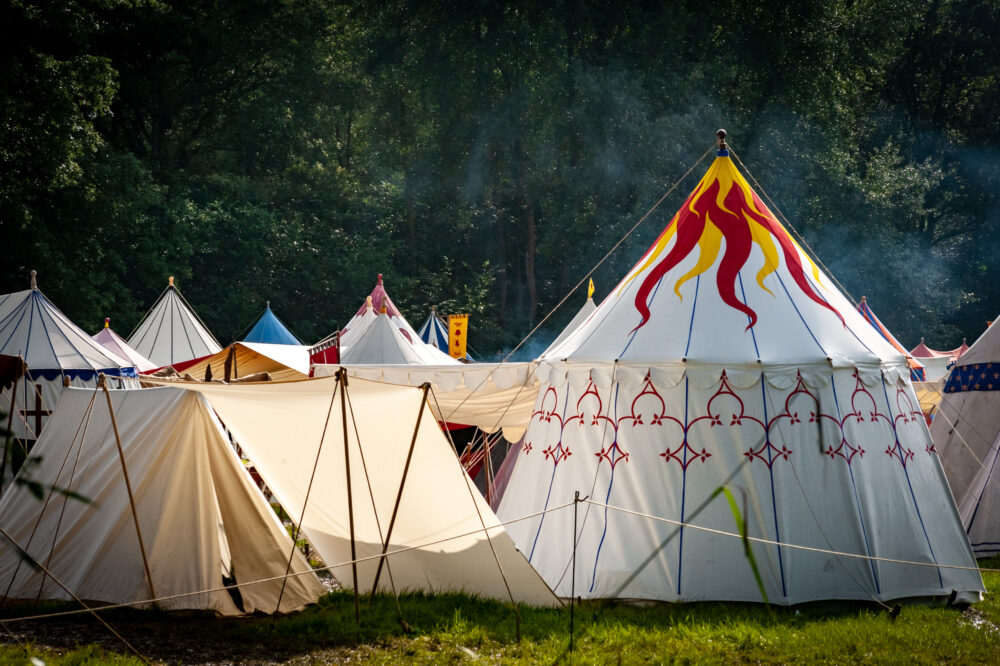 Tent pitch