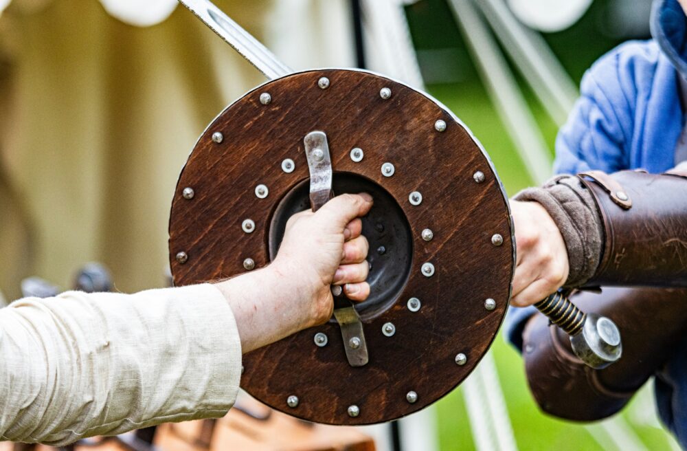 wood sword training